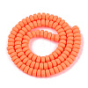 Handmade Polymer Clay Beads Strand CLAY-T021-01L-2