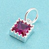 925 Sterling Silver Birthstone Charms STER-G035-01A-01-2