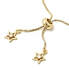 1MM Brass Box Chain Slider Bracelet Making MAK-K024-01G-3