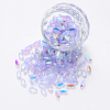 Transparent Resin Rhinestone Cabochons MRMJ-T047-14D-1