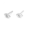 S925 Sterling Silver Horse Eye Stud Earrings IF0003-2-3