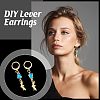 Unicraftale 304 Stainless Steel Leverback Earring Findings STAS-UN0003-35G-5