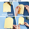 Acrylic Blank Table Sign DIY-WH0019-95A-6