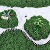 Polyester Artificial Moss DIY-CN0003-92C-3