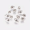 Non-Tarnish 201 Stainless Steel Stud Earring Findings STAS-F166-02P-1