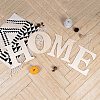 Letter Unfinished Wood Blank Cutouts LS-DIY-ZX040-01O-4