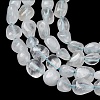 Natural Quartz Crystal Rock Crystal Beads Strands G-C286-A31-2