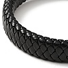 PU Imitation Leather Braided Cord Bracelet BJEW-E009-09AS-4