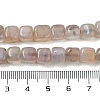 Natural Dragon Veins Agate Beads Strands G-G177-E15-01-4