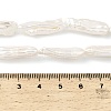 Natural Baroque Keshi Pearl Beads Strands PEAR-B004-04B-01A-5