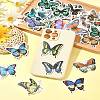 100Pcs Cartoon Paper Sticker DIY-FS0008-06-10