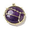 Constellation Natural Amethyst Pendants G-A300-E05-1