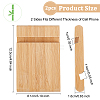 Bamboo Mobile Phone Holders AJEW-WH0248-139-2