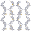 4Pairs Embroidery Thread Ornament Accessories DIY-GF0012-61A-1