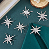 6Pcs Star Alloy Rhinestone Lapel Pins for Backpack Clothes JEWB-DC0001-39P-4
