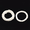 Handmade Reed Cane/Rattan Woven Linking Rings WOVE-T006-003A-2