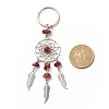 Natural Red Jasper Keychain KEYC-JKC00346-01-5