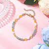 Natural Mixed Gemstone Beaded Bracelets BJEW-JB11763-4