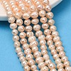 Natural Cultured Freshwater Pearl Beads Strands PA-CBABE82-16-1