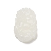 Natural White Jade Carved Pendants LS-G-S384-01G-2