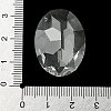 Faceted Glass Rhinestone Cabochons GGLA-C032-07-3