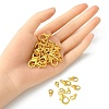 50Pcs 5 Styles Zinc Alloy Lobster Claw Clasps FIND-YW0003-96G-4