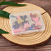 44Pcs 11 Colors Vintage Alloy Acrylic Charms PALLOY-TA0002-38-5
