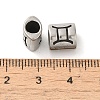 Oval with Constellation 304 Stainless Steel Beads STAS-E215-05AS-07-3