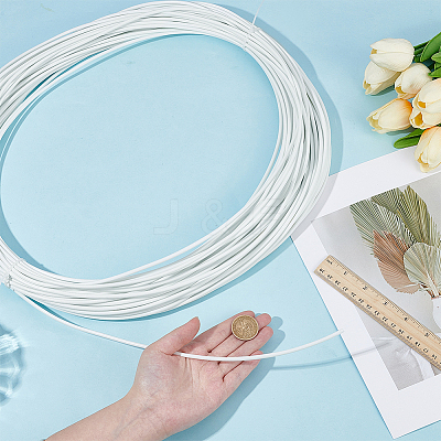 Plastic Rattan Wicker Strips DIY-WH0816-132G-1
