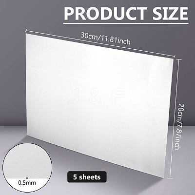 Aluminum Sheet AJEW-WH0696-739A-1