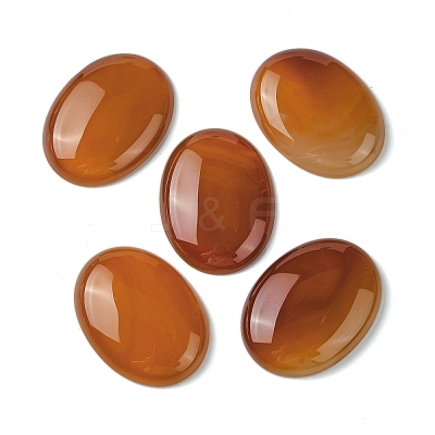 Natural Red Agate Cabochons G-L601-03E-03-1