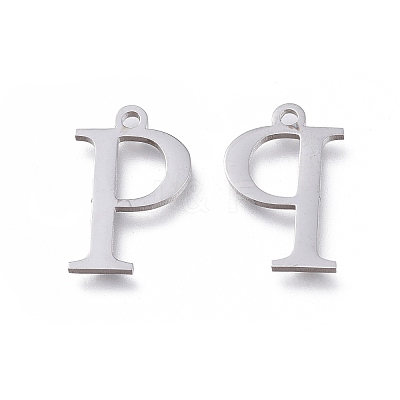 Tarnish Resistant 304 Stainless Steel Charms STAS-K215-18P-1