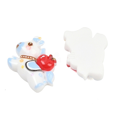 Opaque Resin Cabochons CRES-I051-02A-1