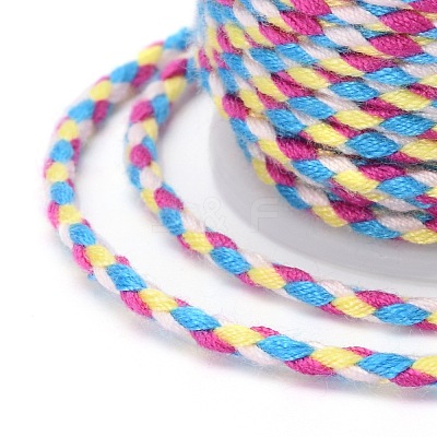 4-Ply Polycotton Cord with Metallic Thread X1-OCOR-Z003-D42-1