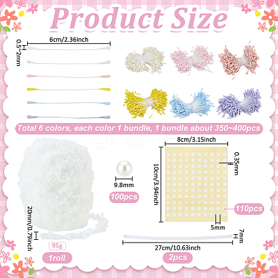 DIY Artificial Flower Kits DIY-PH0035-19-1