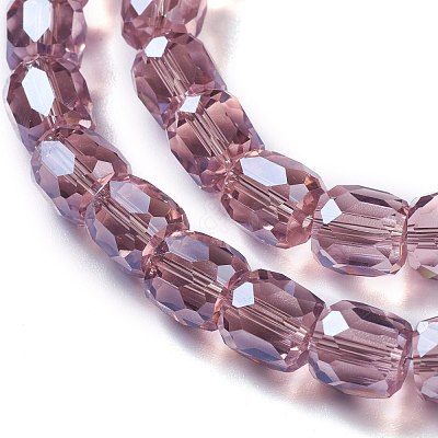 Electroplate Glass Beads X-GLAA-F108-13A-02-1