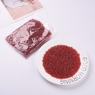 6/0 Glass Seed Beads SEED-US0003-4mm-105-1