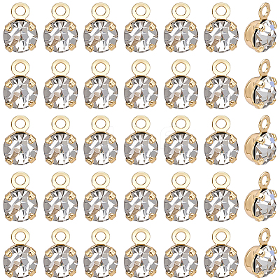 50Pcs Brass Pendants KK-BBC0025-91A-1