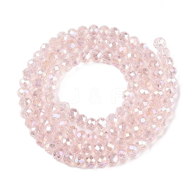 Electroplate Glass Beads Strands EGLA-A044-T3mm-B22-1