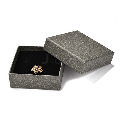 Square Paper Jewelry Box CON-G013-01B-1