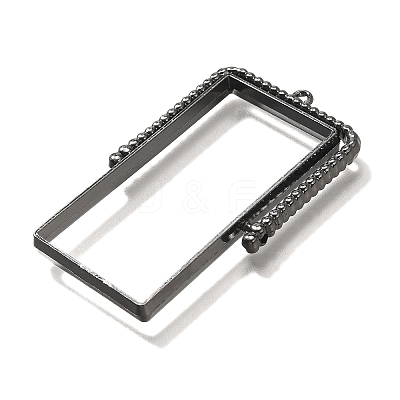 Alloy Open Back Bezel Pendants PALLOY-I223-07B-1