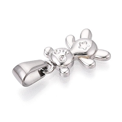 303 Stainless Steel Pendants STAS-Q110-05P-1