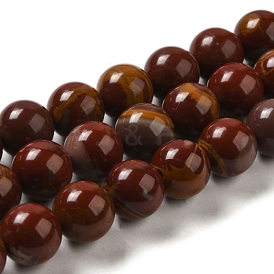 Natural Jasper Beads Strands G-H298-A05-04-1