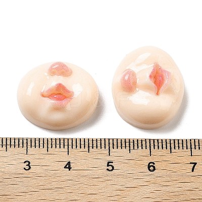 Opaque Resin Decoden Cabochons CRES-Z009-01A-1