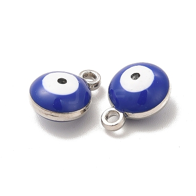 Alloy Enamel Charms PALLOY-I217-08P-1