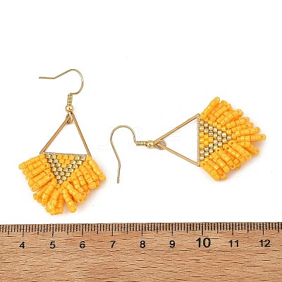 304 Stainless Steel Dangle Earrings EJEW-MZ00806-03-1