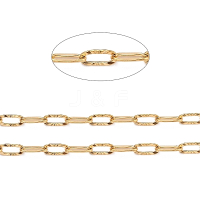 3.28 Feet PVD Vacuum Plating 304 Stainless Steel Cable Chains X-CHS-D033-05G-01-1