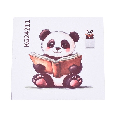 Animals PVC Waterproof Self Adhesive Stickers STIC-K001-04A-1