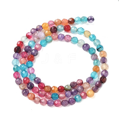 Natural Agate Beads Strands G-E469-12X-1