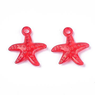 Transparent Acrylic Pendants TACR-T005-16-1